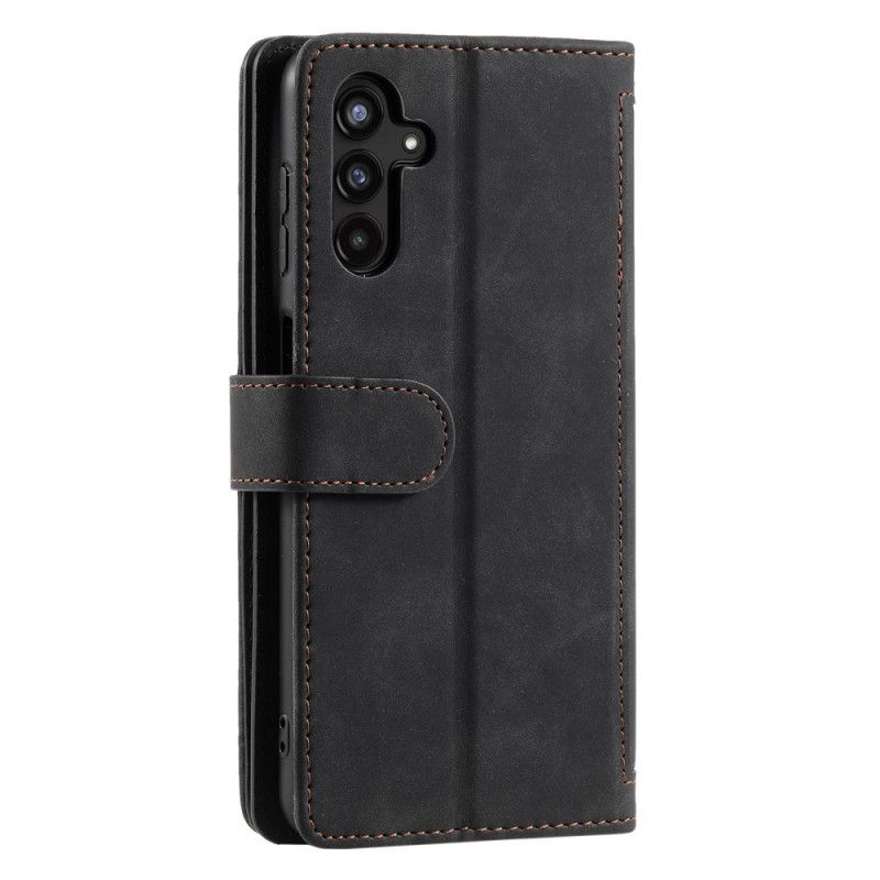 Fodral Samsung Galaxy A17 4g / 5g Vintageplånbok Med 9 Kortfack