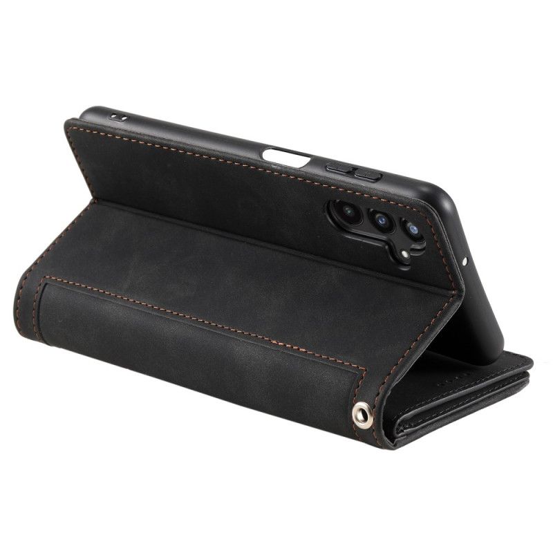 Fodral Samsung Galaxy A17 4g / 5g Vintageplånbok Med 9 Kortfack