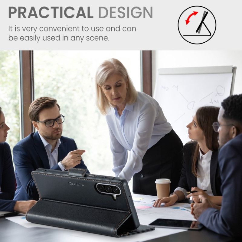 Folio-fodral Samsung Galaxy A17 4g / 5g Caseme Rfid-blockerande