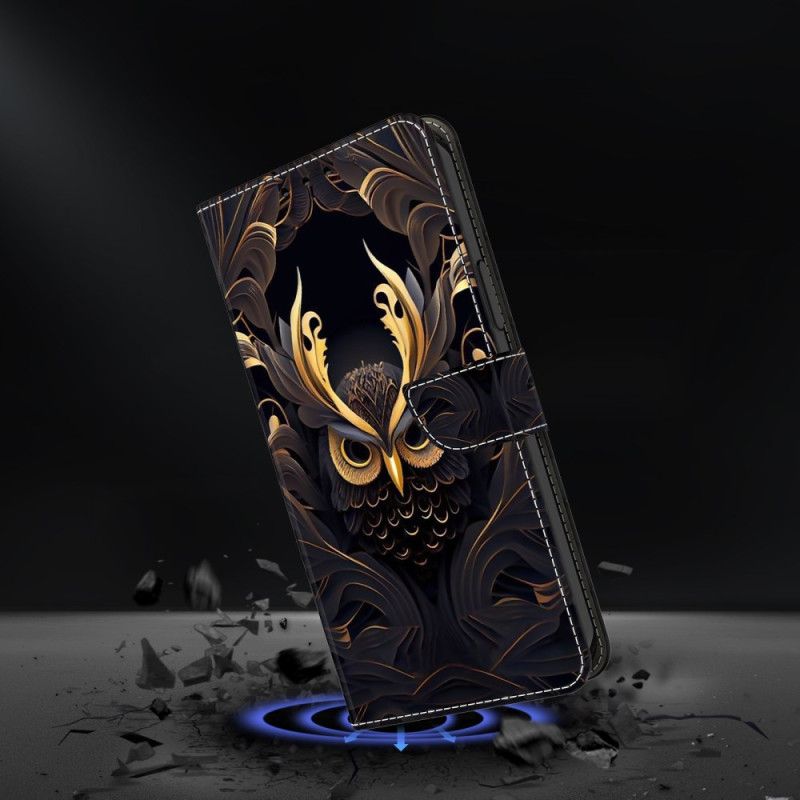 Läderfodral Samsung Galaxy A17 4g / 5g Telefonfodral Uggla