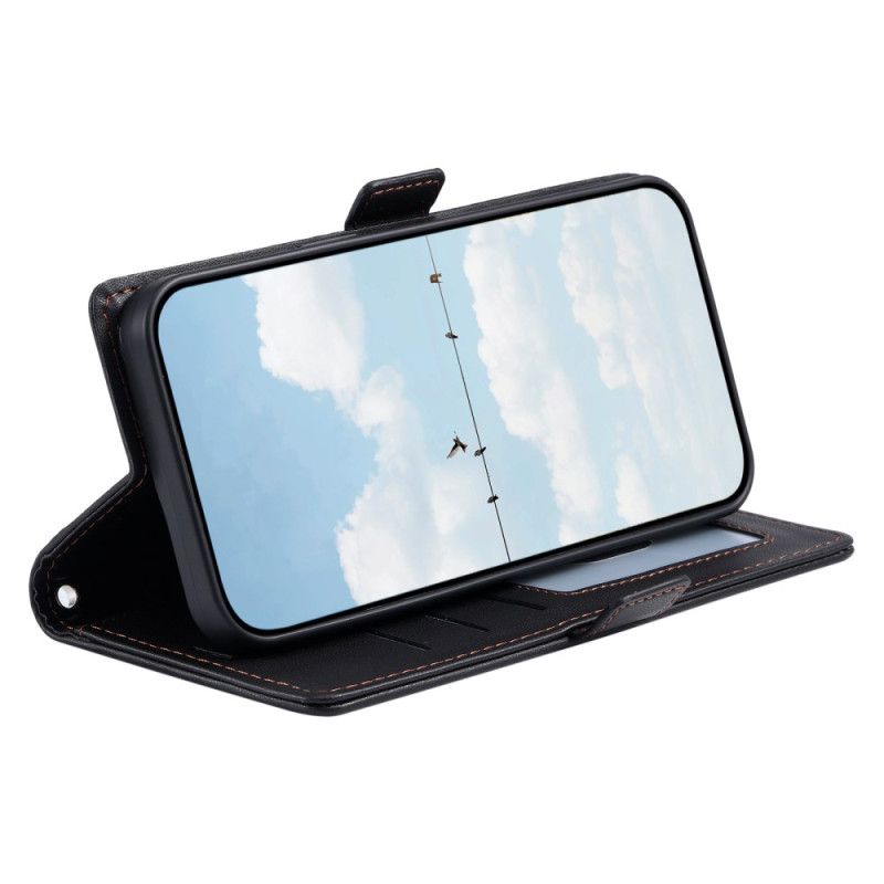 Läderskal Fodral Samsung Galaxy A17 4g / 5g Vintage Quiltad