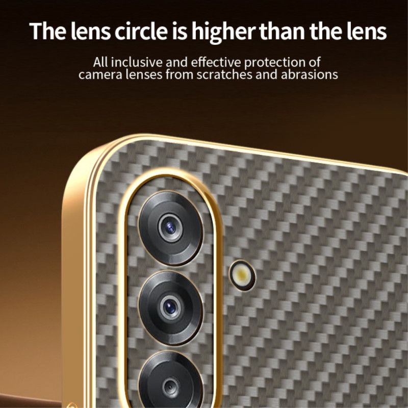 Skal För Samsung Galaxy A17 4g / 5g Magnetisk Kolfiberstruktur