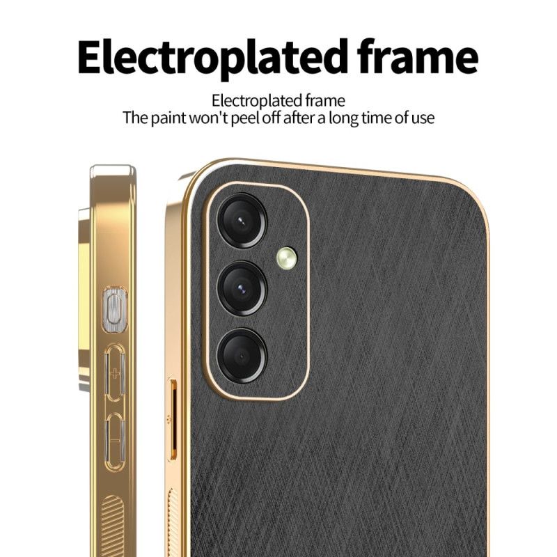 Skal Samsung Galaxy A17 4g / 5g Azns Lädereffekt