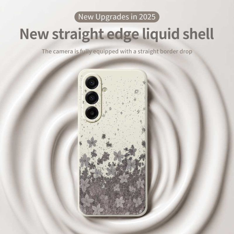 Skal Samsung Galaxy A17 4g / 5g Grå Blommig
