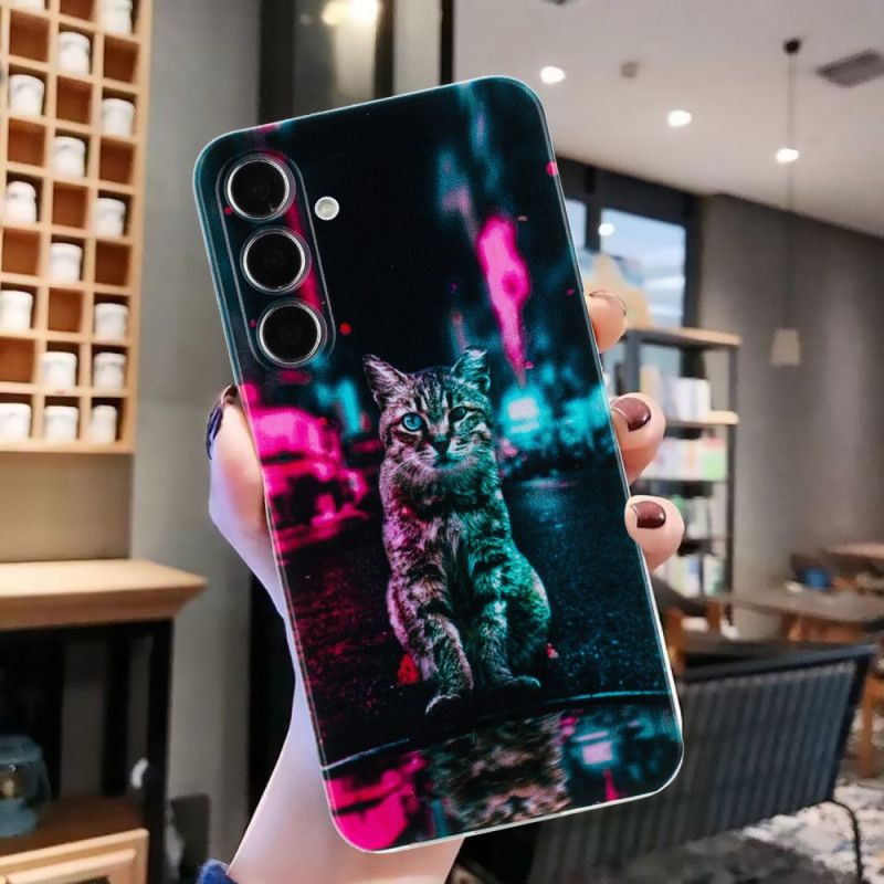 Skal Samsung Galaxy A17 4g / 5g Katt Med Trafikljus