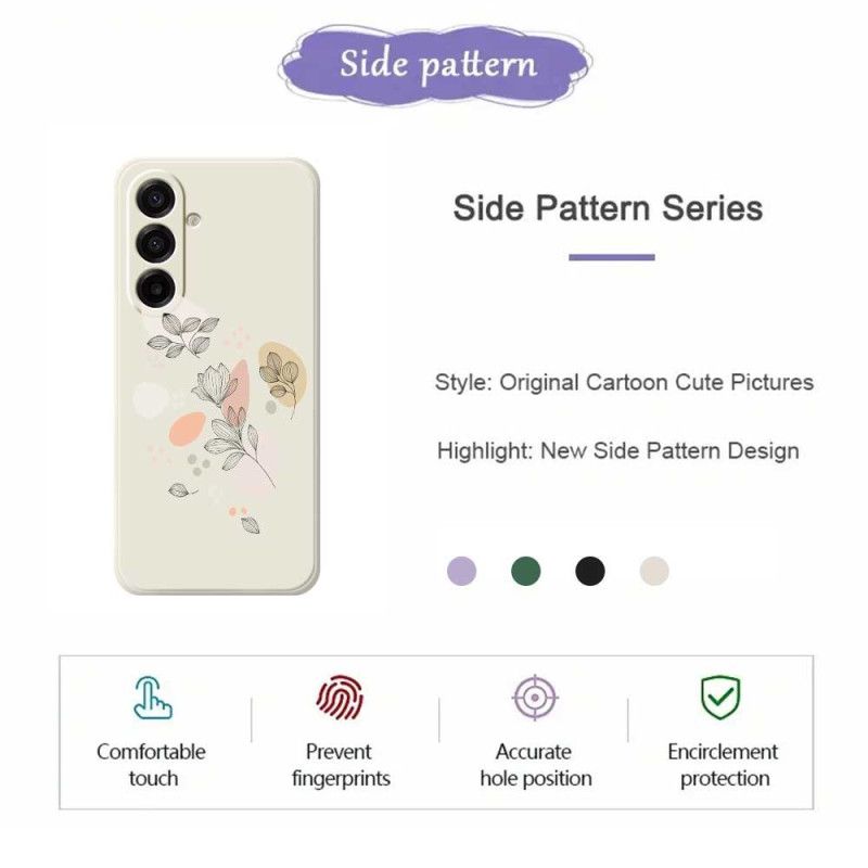 Skal Samsung Galaxy A17 4g / 5g Telefonfodral Blommor