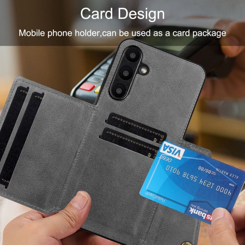 Skal Samsung Galaxy A17 4g / 5g Telefonfodral Korthållare Med Lädereffekt