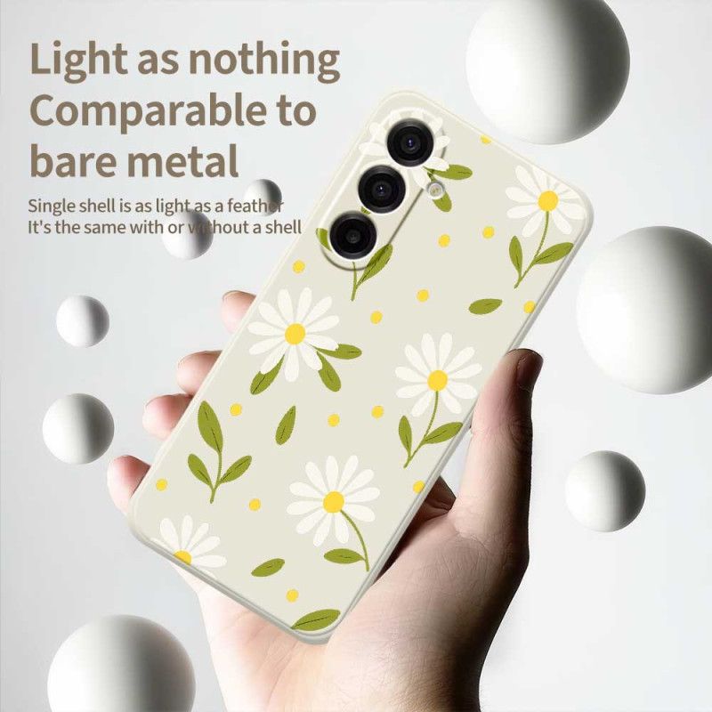 Skal Samsung Galaxy A17 4g / 5g Vita Blommor