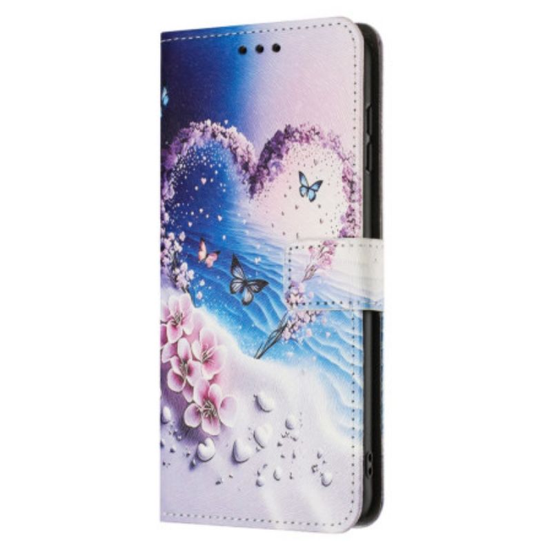 Skyddsfodral Samsung Galaxy A17 4g / 5g Hjärtfjäril