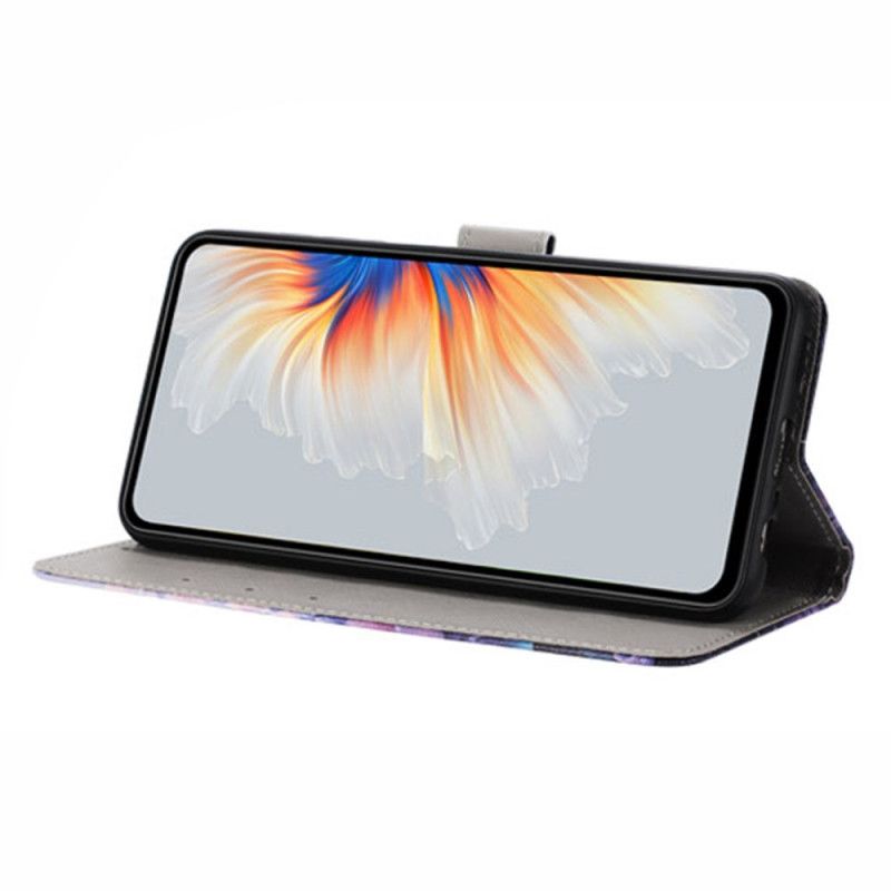 Skyddsfodral Samsung Galaxy A17 4g / 5g Lila Rosor