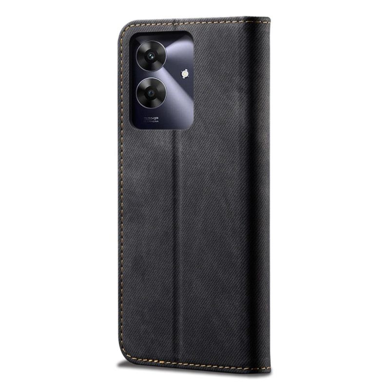 Folio-fodral Realme Note 60 Denimtyg