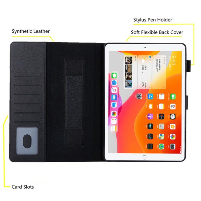 Fodral iPad Pro 11" (2018) (2020) Svart Smart Lock Med Spår