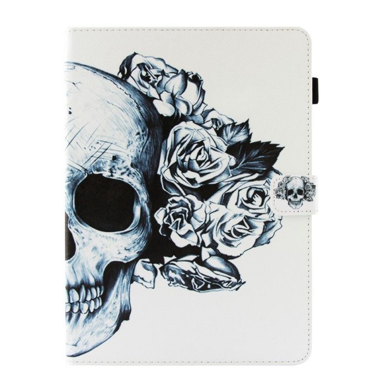 Läderfodral iPad Pro 11" (2018) (2020) Mobilskal Blommig Skalle
