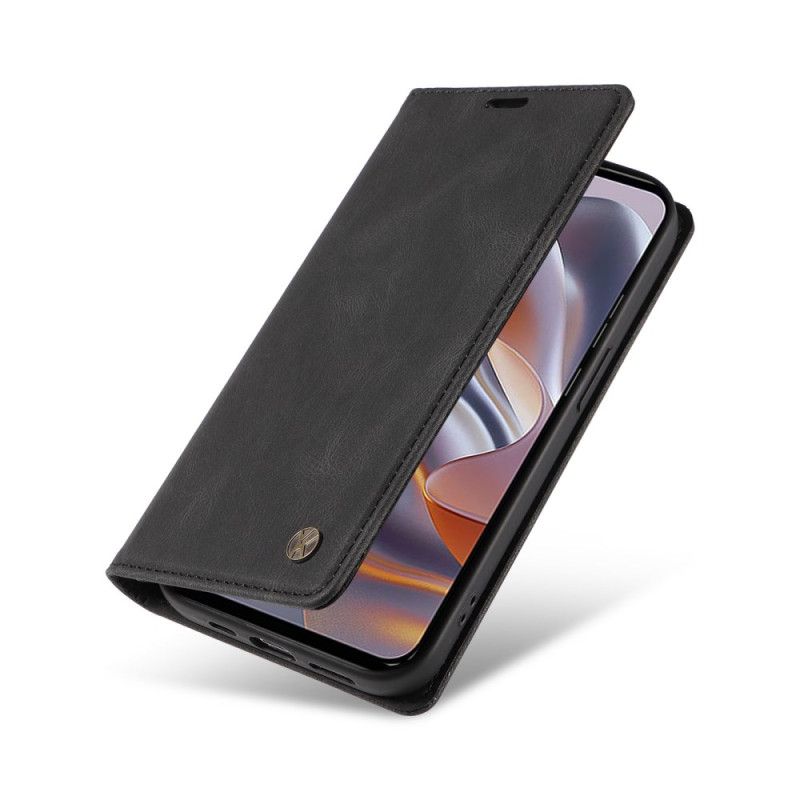 Folio-fodral För Motorola Edge 50 Neo Yikatu Mockaeffekt
