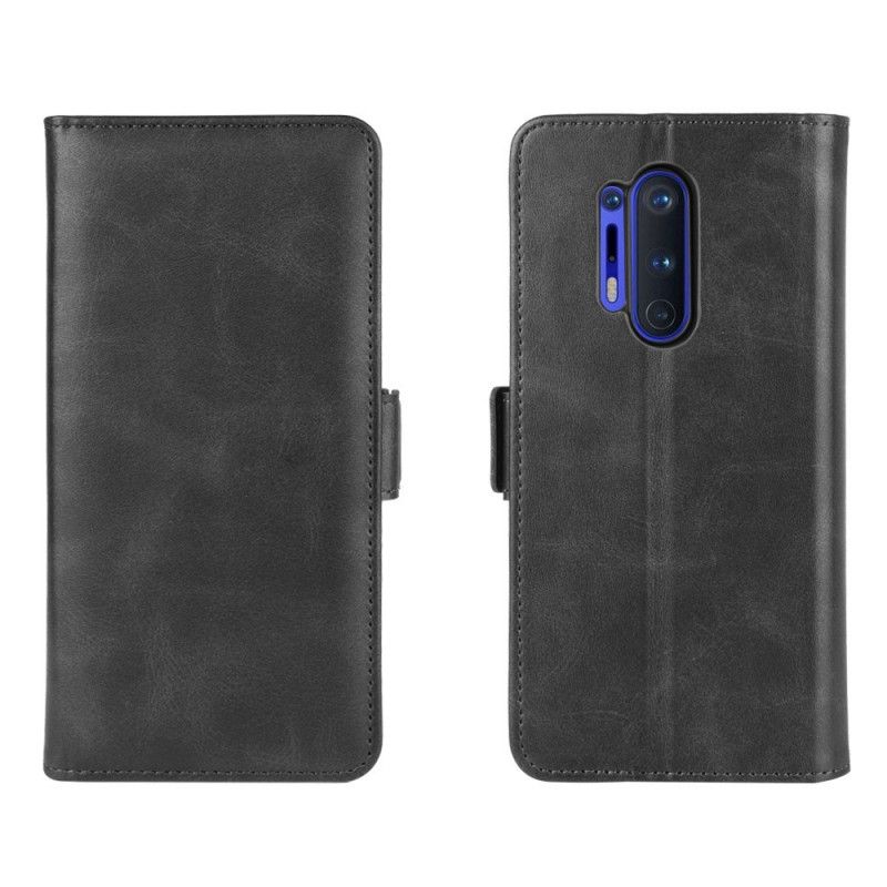 Skyddsfodral OnePlus 8 Pro Svart Dubbel Klaff