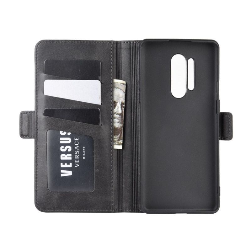 Skyddsfodral OnePlus 8 Pro Svart Dubbel Klaff