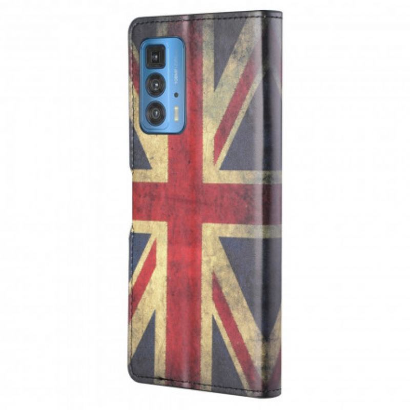 Fodral För Motorola Edge 20 Pro Englands Flagga