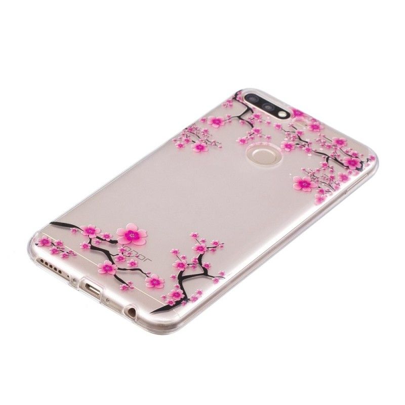 Skal för Honor 7C Transparent Blommande Träd