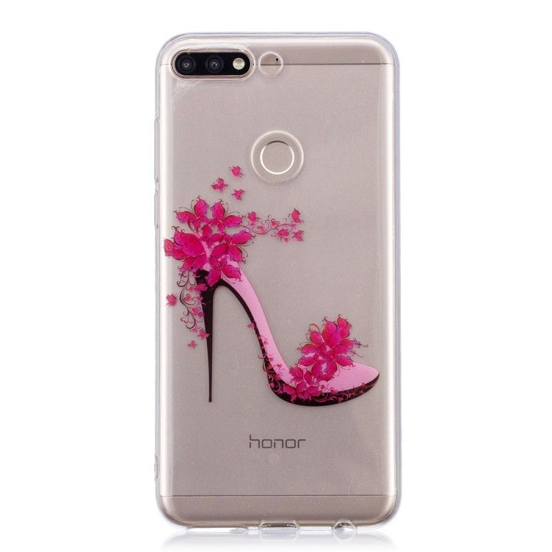 Skal Honor 7C Transparenta Ensamma Pumpar