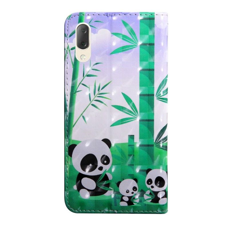 Fodral för Sony Xperia L3 Pandafamilj