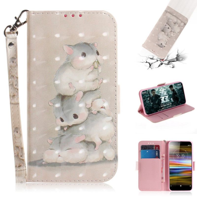Fodral Sony Xperia L3 Hamstrar