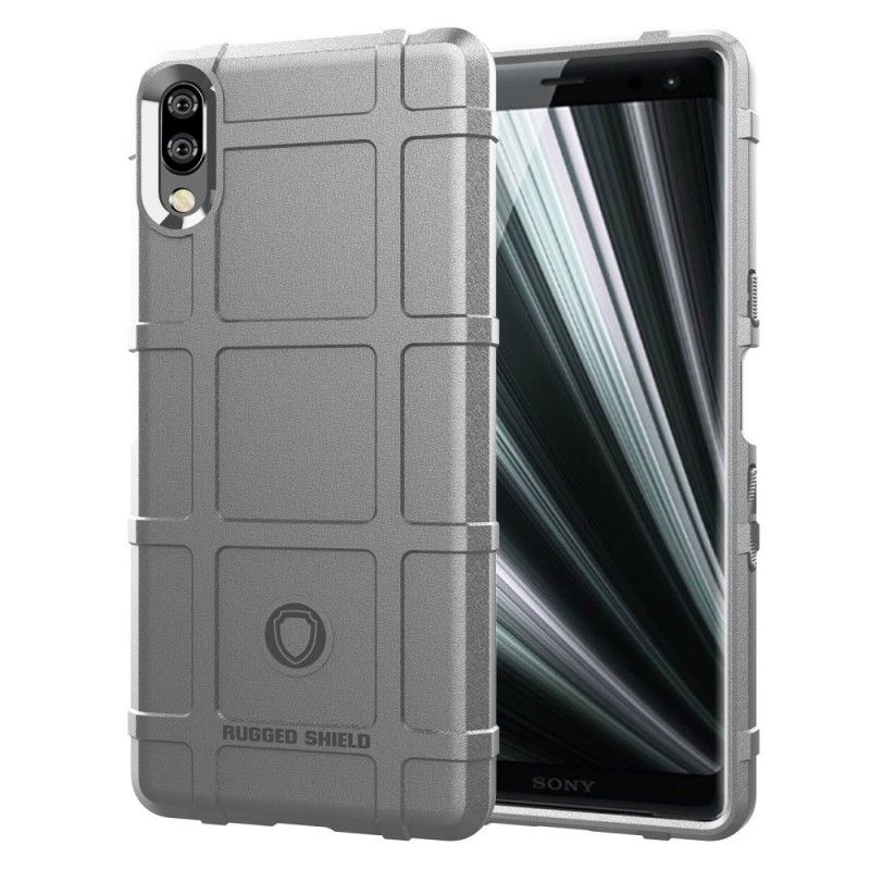 Skal Sony Xperia L3 Svart Robust Sköld