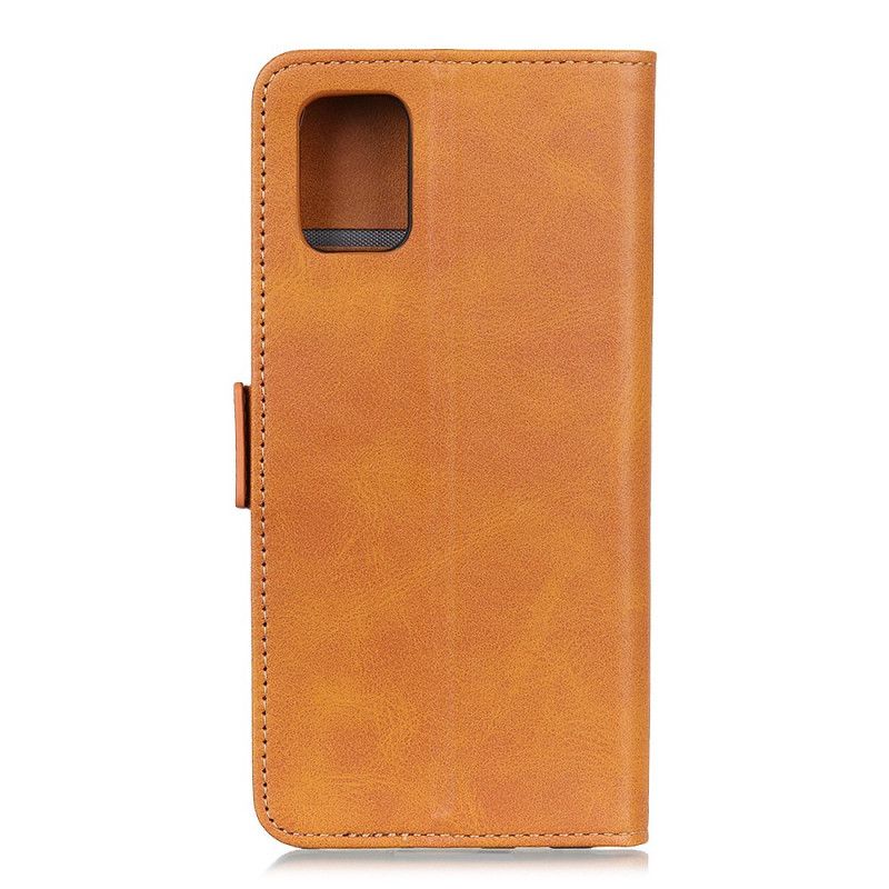 Fodral för Oppo A72 Svart Dubbel Klaff