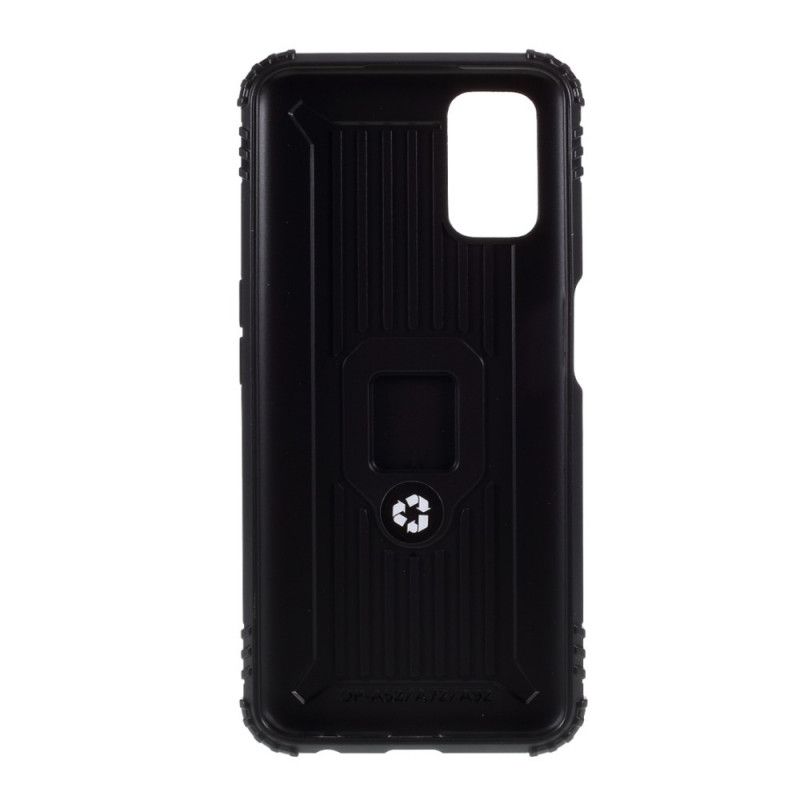 Skal Oppo A72 Svart Ring Och Kolfiber