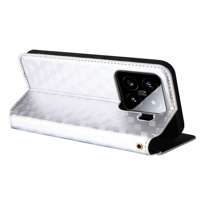 Folio-fodral Xiaomi 15 Telefonfodral 3d-diamanter