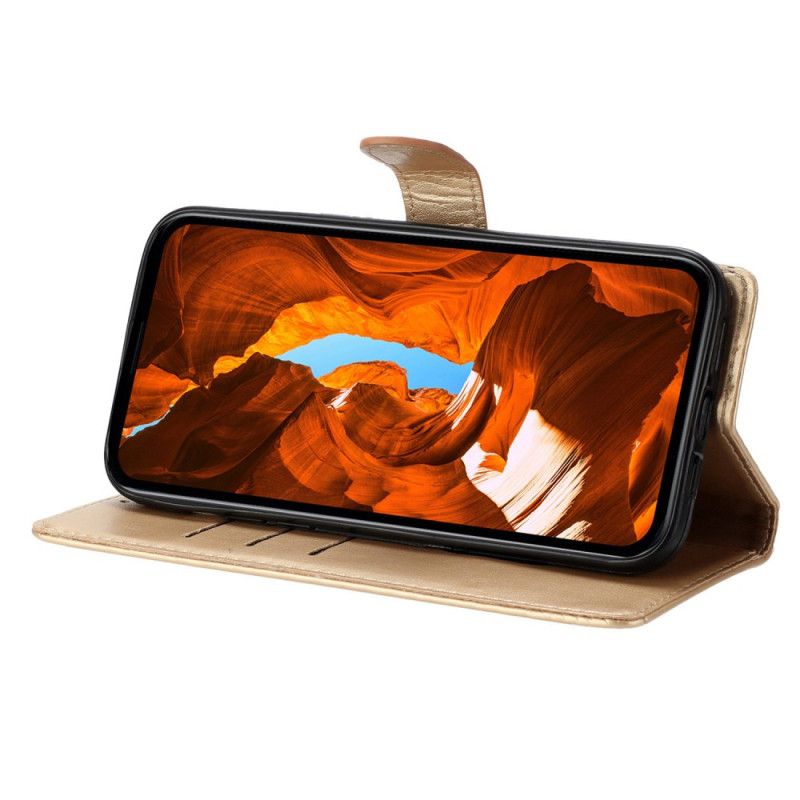 Läderfodral Xiaomi 15 Telefonfodral Fjärilar Och Blommor