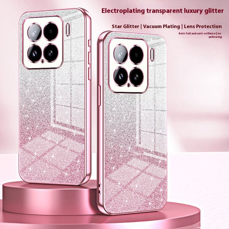 Skal För Xiaomi 15 Tonade Paljetter