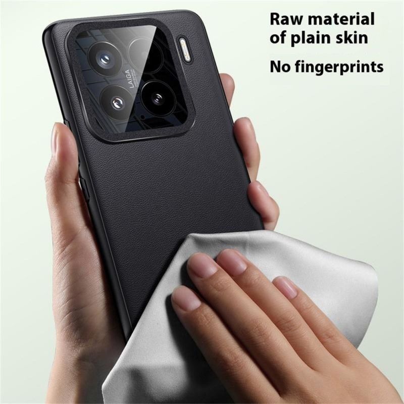 Skal Xiaomi 15 Magsafe-kompatibel Lädereffekt