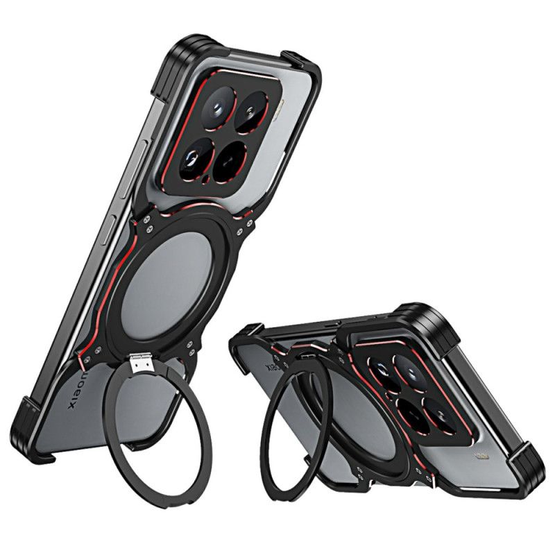 Skal Xiaomi 15 Metallstativ Och Stötfångare