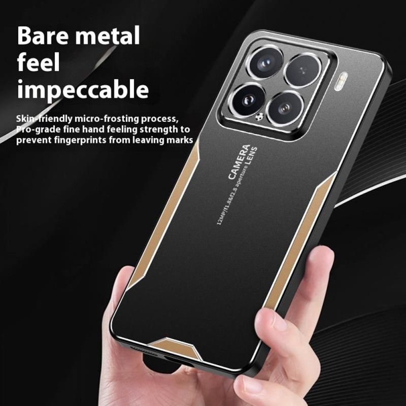 Skal Xiaomi 15 Telefonfodral Metalleffekt