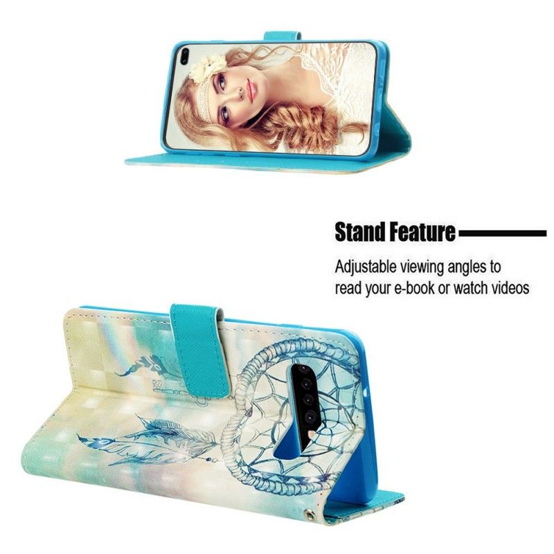 Fodral Samsung Galaxy S10 Plus Akvarell Drömfångare