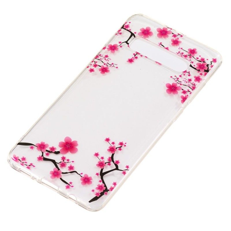 Skal Samsung Galaxy S10 Plus Mobilskal Blommande Träd