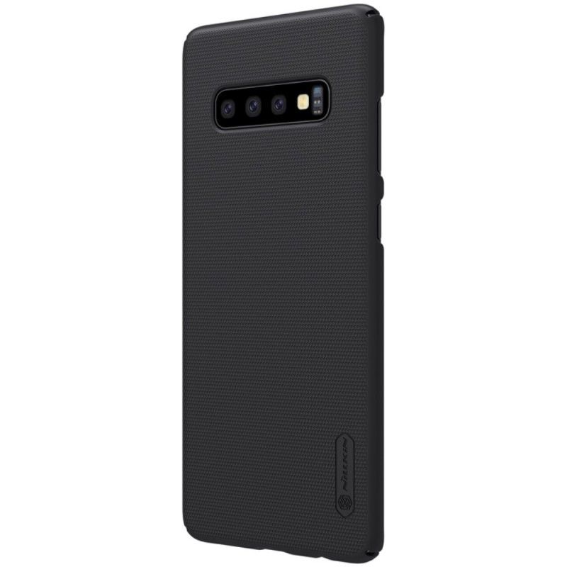 Skal Samsung Galaxy S10 Plus Svart Stel Frostad Nillkin