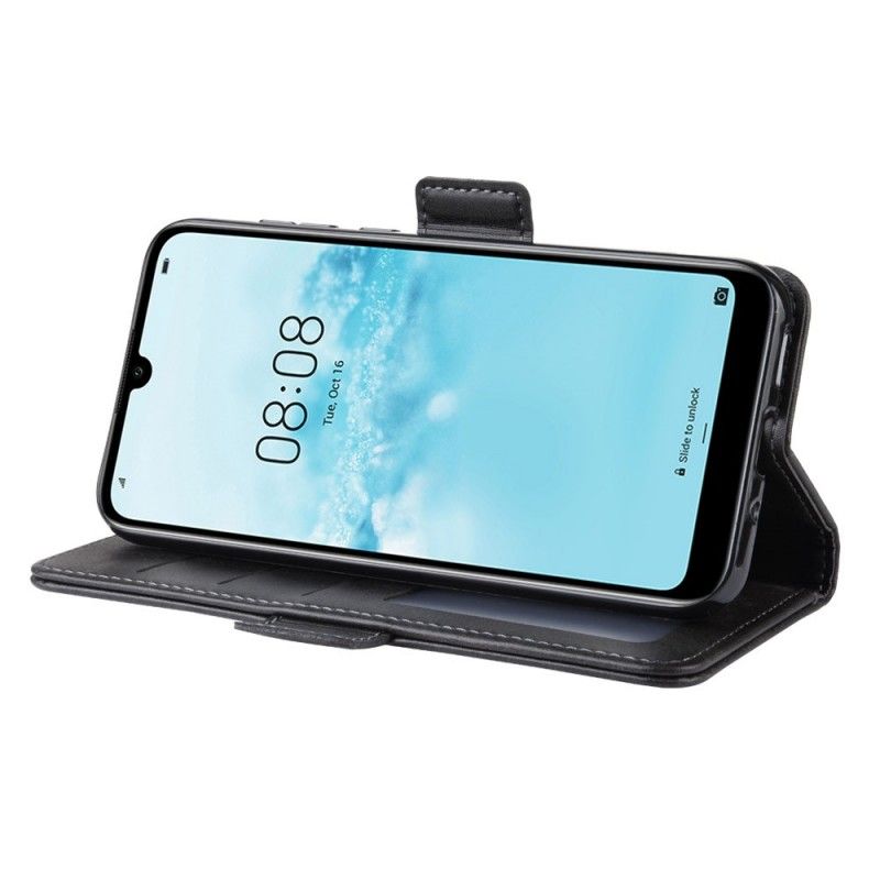 Fodral Huawei Y5 2019 Svart Dubbel Klaff
