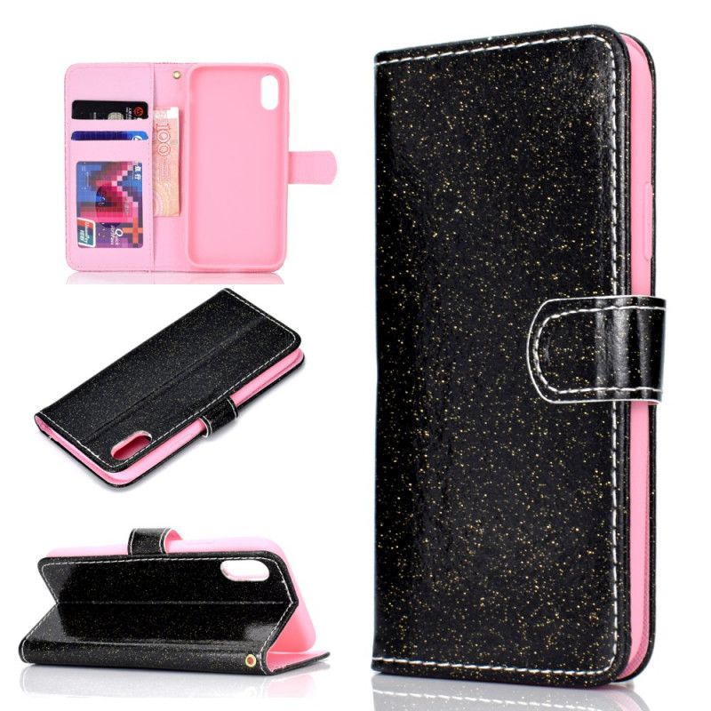 Fodral för Honor 8S Magenta Glitter