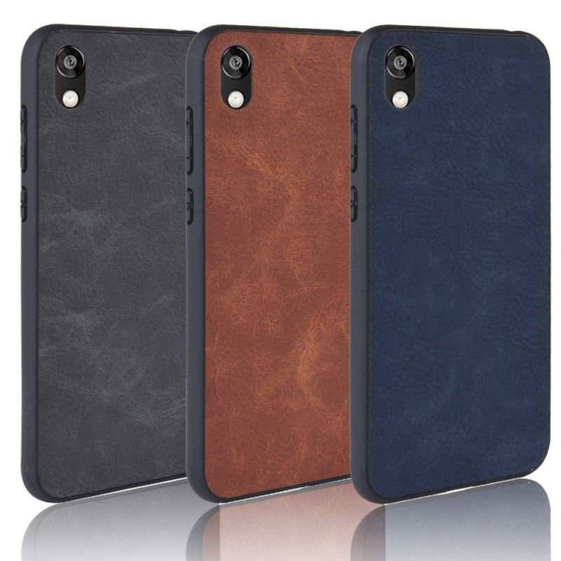 Skal Honor 8S Brun Lädereffekt I Vintage Look