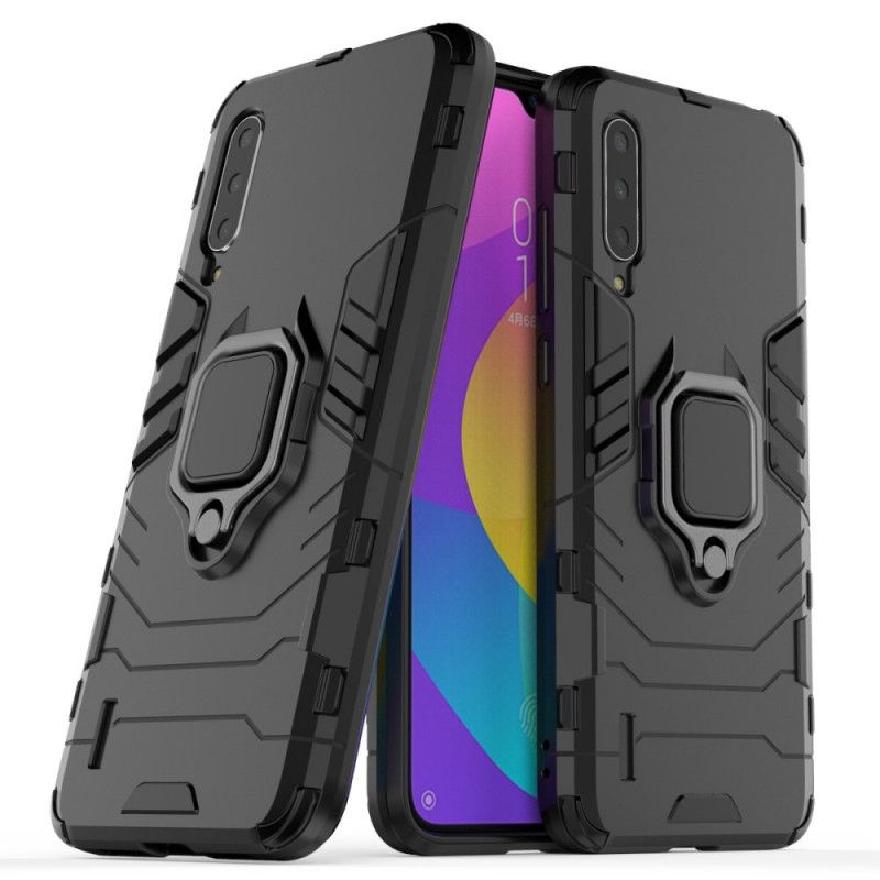 Skal för Xiaomi Mi 9 Lite Svart Resistent Ring