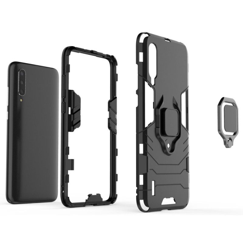Skal för Xiaomi Mi 9 Lite Svart Resistent Ring