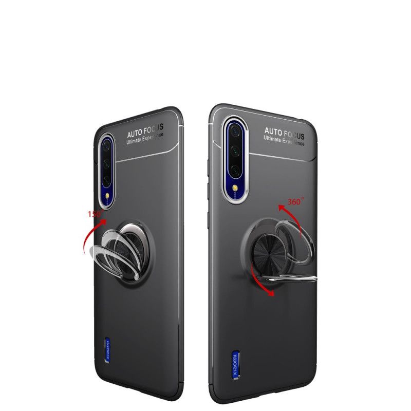 Skal Xiaomi Mi 9 Lite Svart Magnetisk Ring