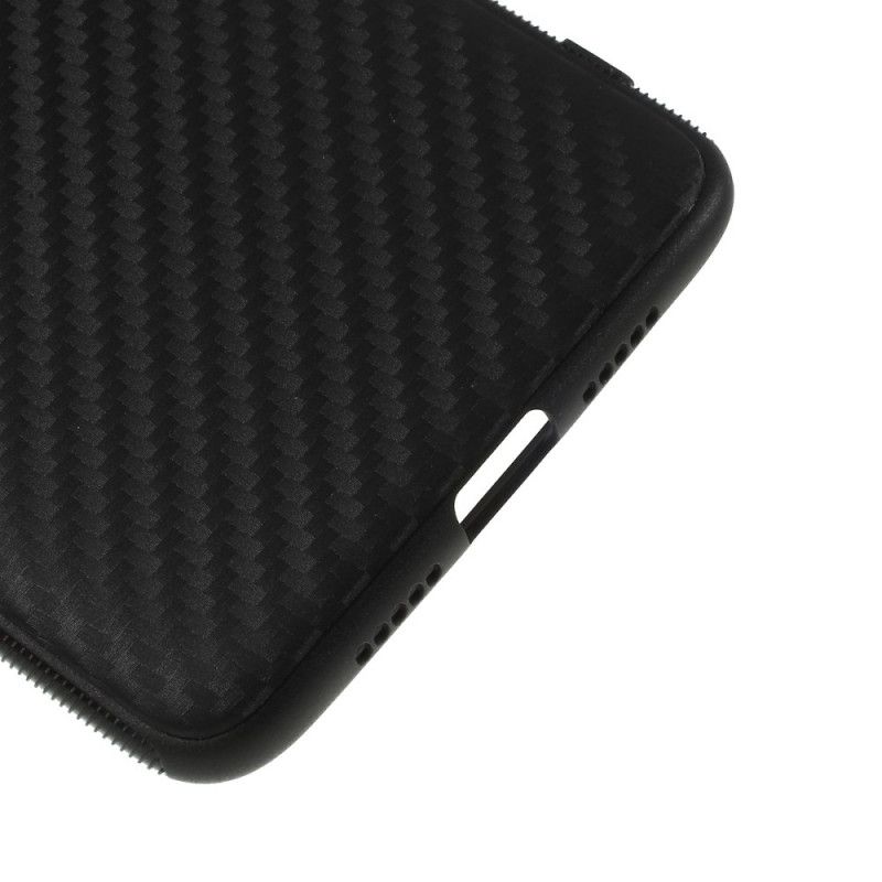 Skal Xiaomi Mi 9 Lätt Präglad Kolfiber