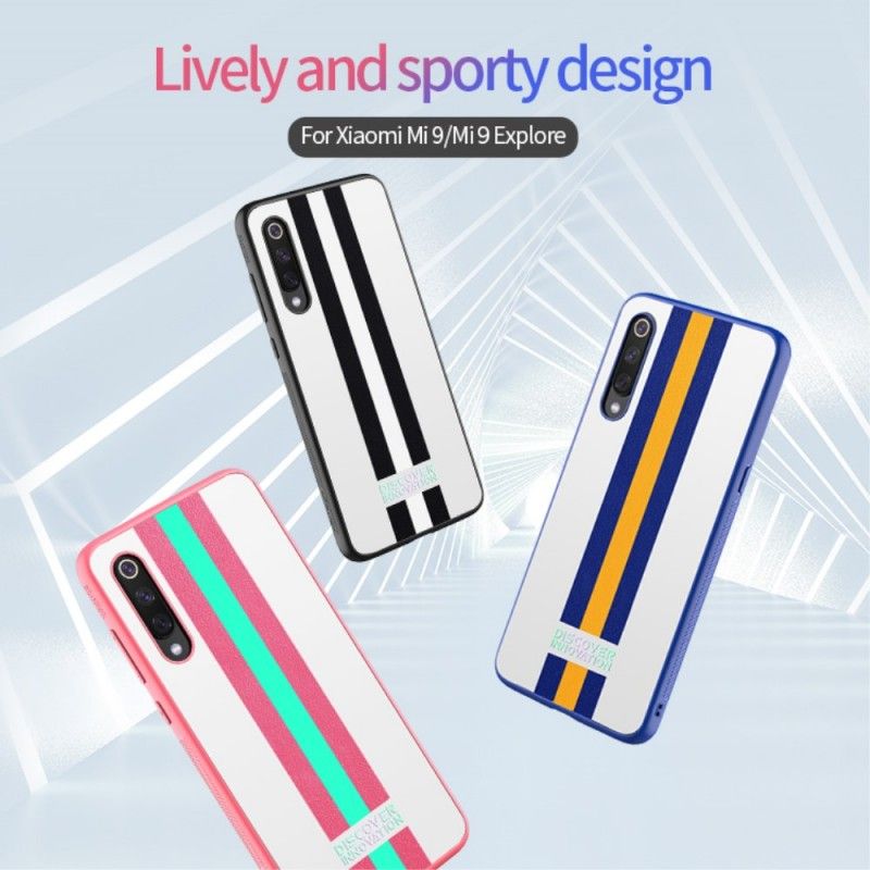 Skal Xiaomi Mi 9 Silver Nillkin Reflektion