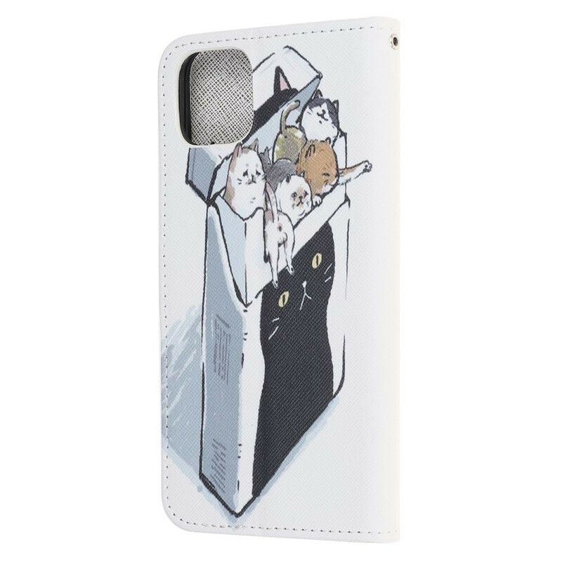 Fodral iPhone 13 Mini Leverans Thong Cats