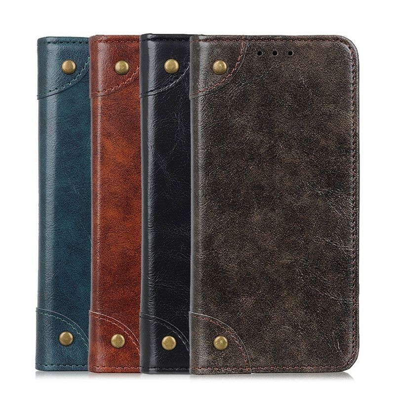 Folio-fodral iPhone 13 Mini Vintage Nitar