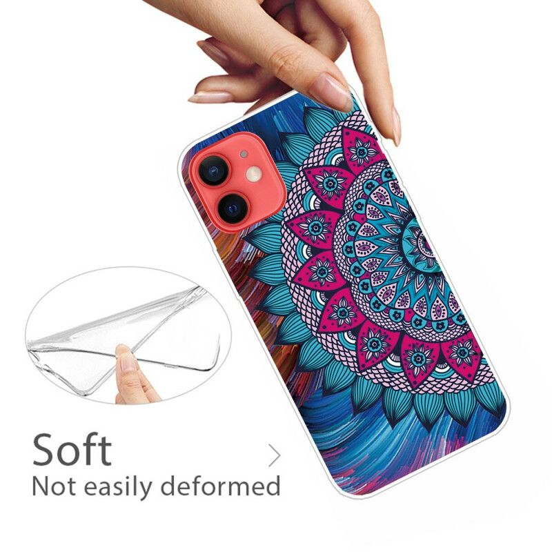 Skal iPhone 13 Mini Färgglad Mandala