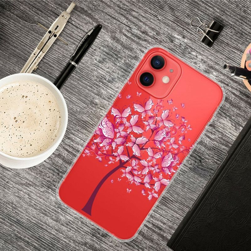 Skal iPhone 13 Mini Rosa Trädtopp