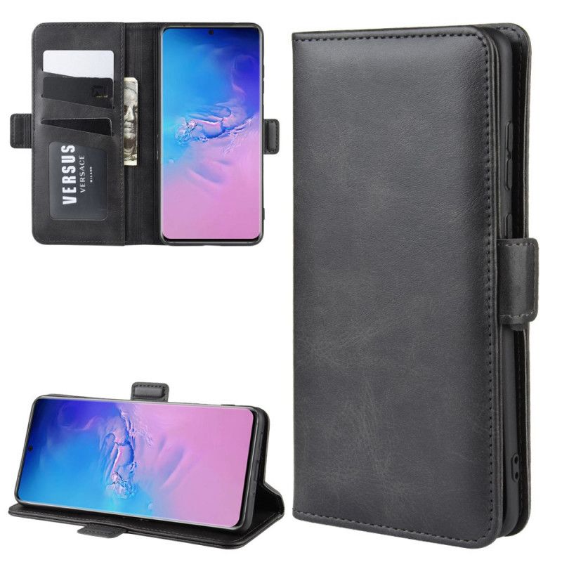 Fodral för Samsung Galaxy S20 Ultra Svart Dubbel Klaff